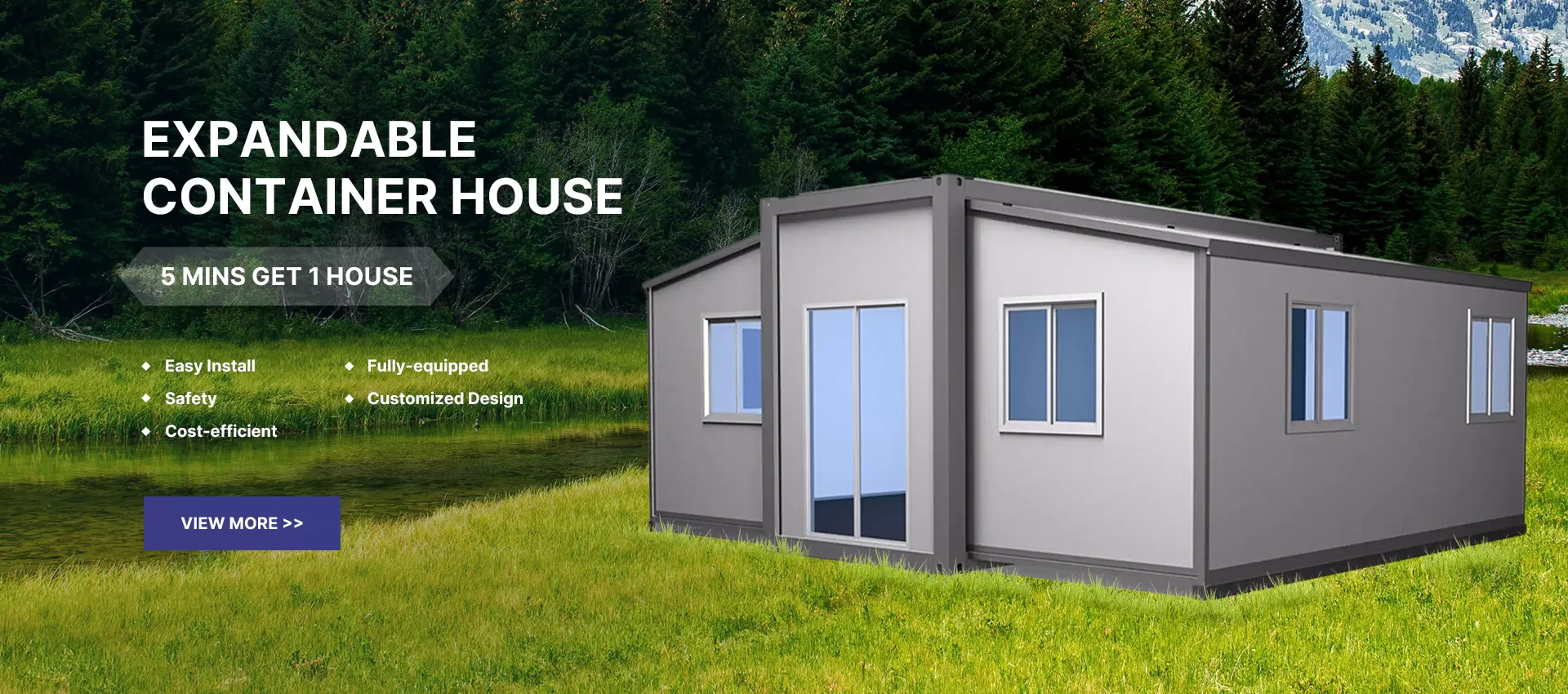 Expandable Container House