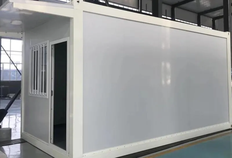 Tiny modular flat pack container house