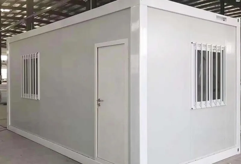 Tiny modular flat pack container house