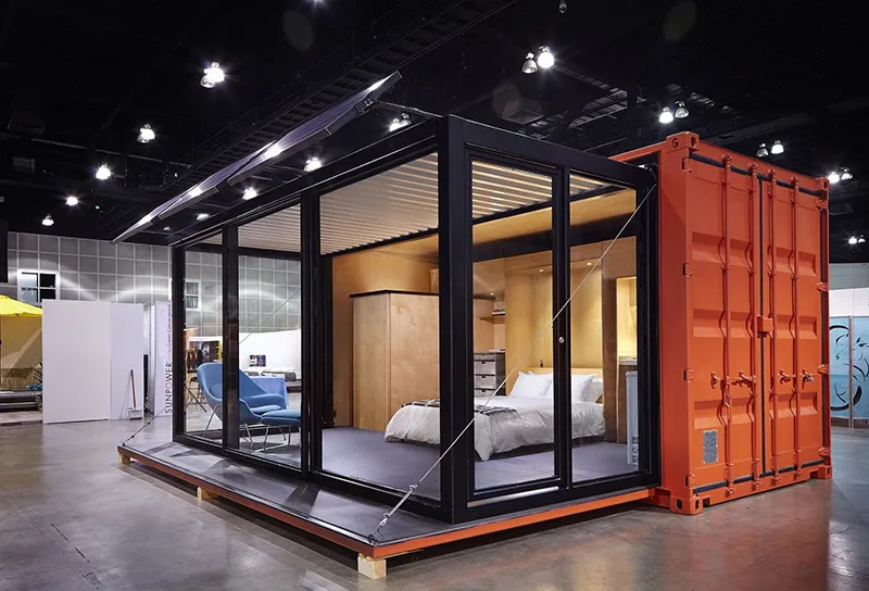 Modern design container luxury house