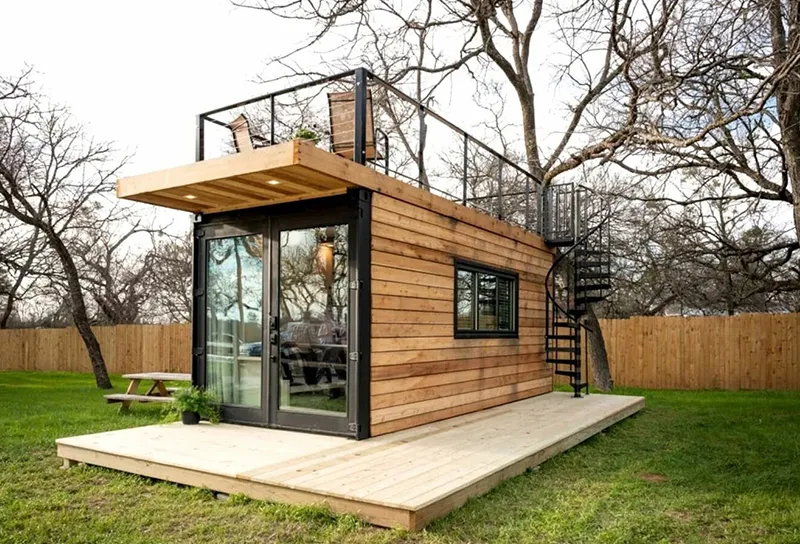 Modern design container luxury house